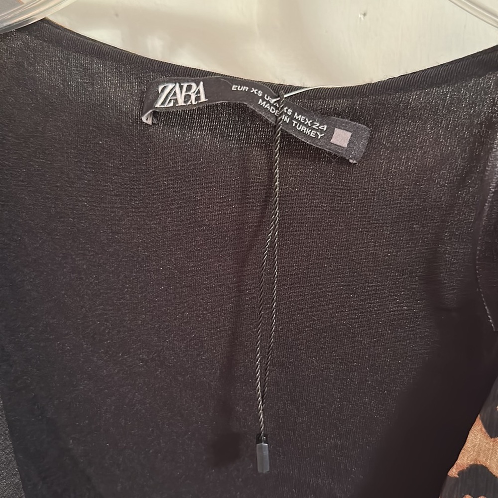 NWOT Zara leopard print dress - Picture 2 of 7